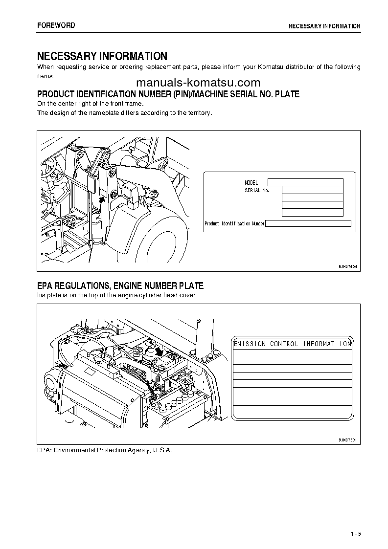 Protected: WA50-6(JPN) S/N 60517-60924 Operation manual (English)