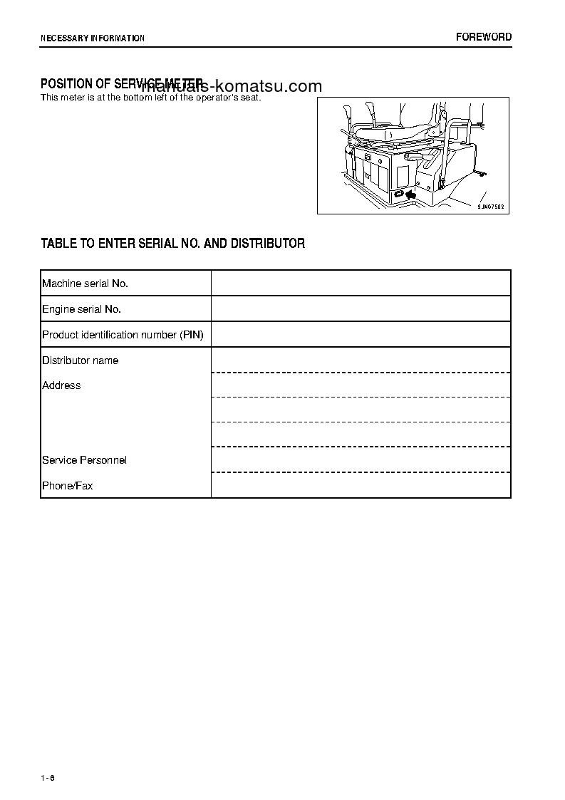Protected: WA50-6(JPN) S/N 60517-60924 Operation manual (English)