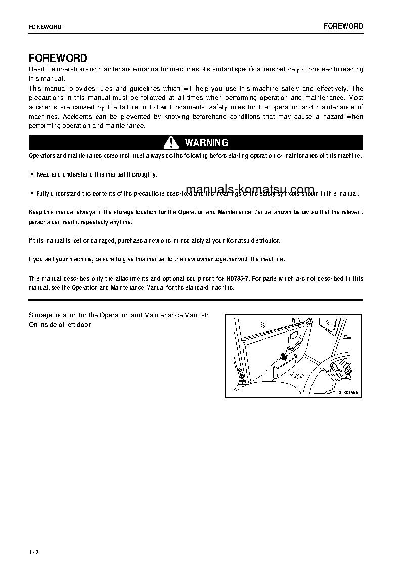 Protected: HD785-7(JPN)-FOR KAL S/N 8378-UP Operation manual (English)