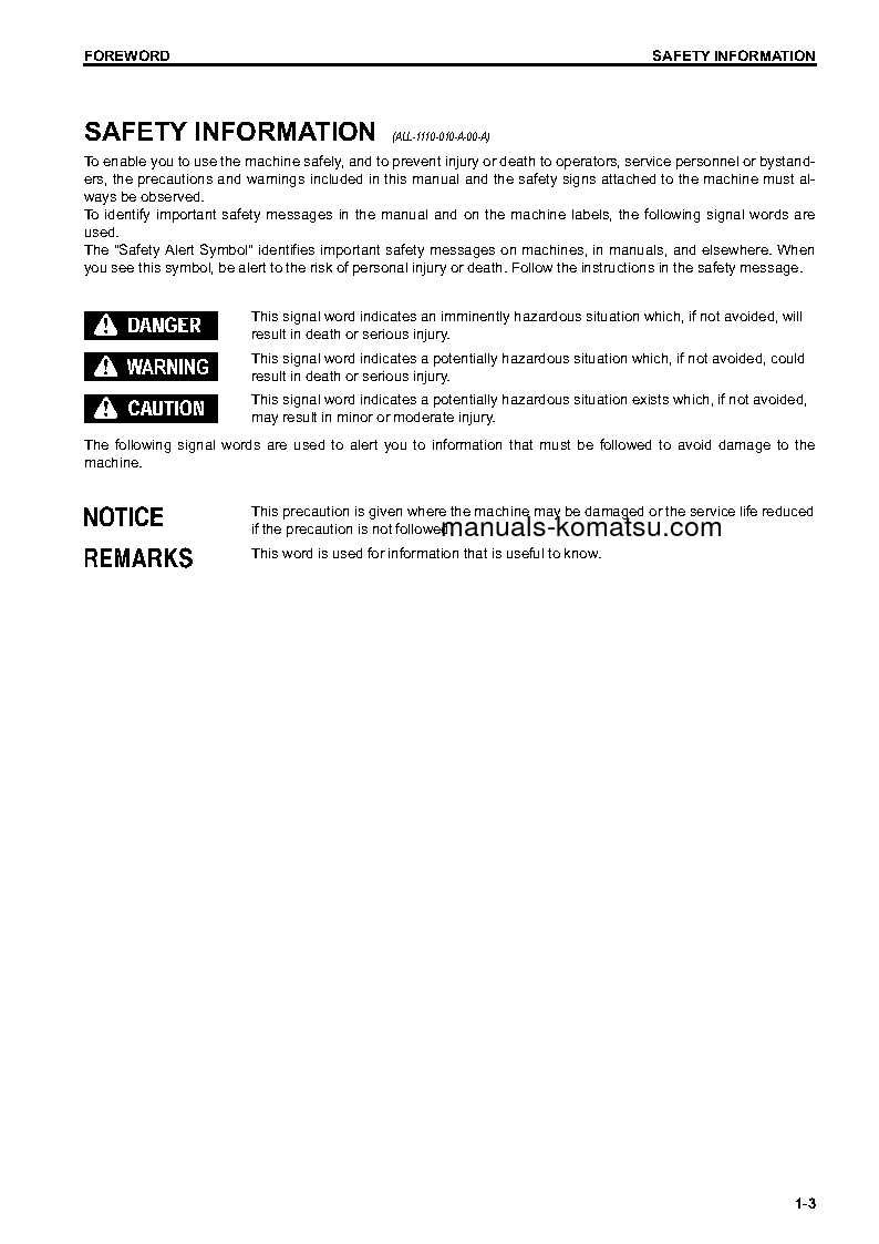 Protected: PC490LC-10(JPN) S/N 80001-UP Operation manual (English)