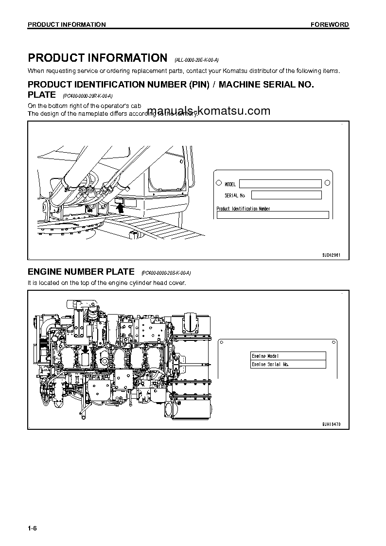 Protected: PC490LC-10(JPN) S/N 80001-UP Operation manual (English)
