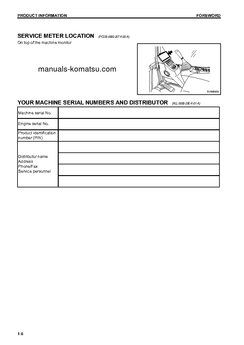 Protected: PC360LC-10(JPN) S/N 70001-UP Operation manual (English)