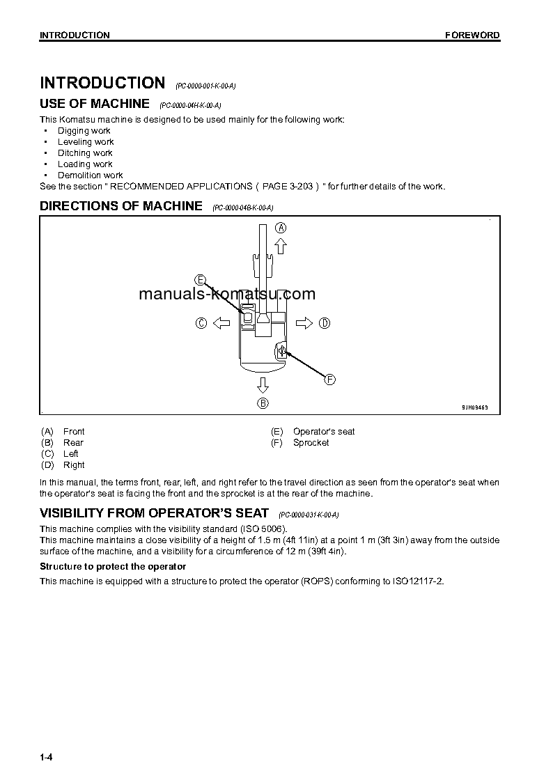 Protected: PC290LC-10(JPN) S/N 15001-UP Operation manual (English)
