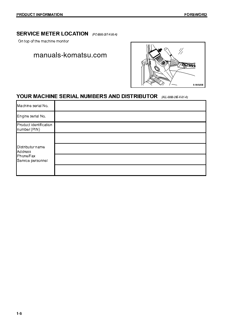 Protected: PC290LC-10(JPN) S/N 15001-UP Operation manual (English)