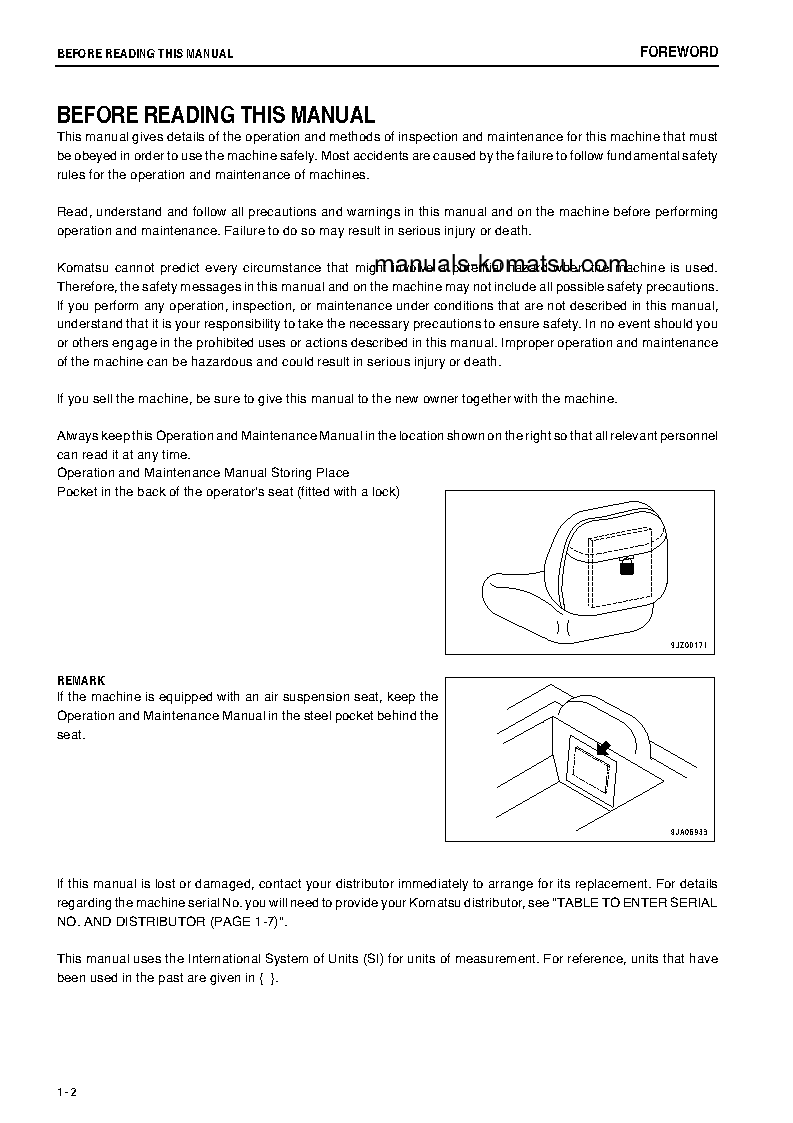 Protected: D31PX-22(JPN) S/N 60730-UP Operation manual (English)