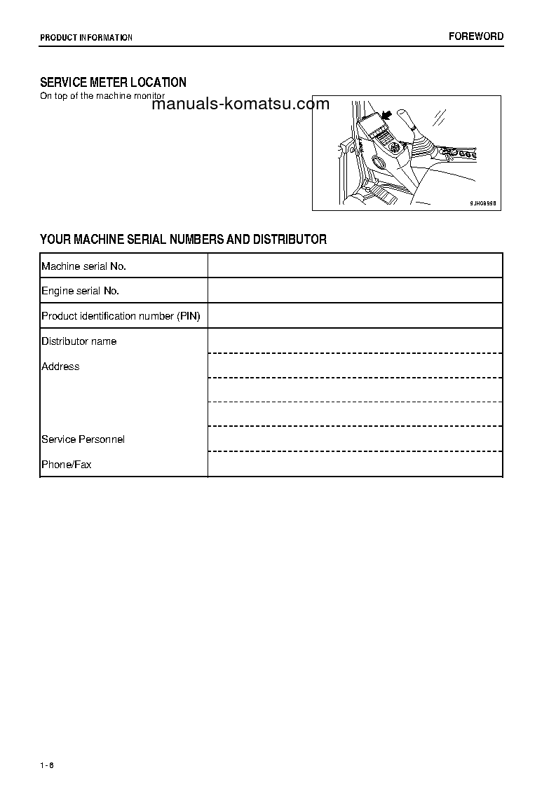 Protected: PC130-8(JPN) S/N 83225-84176 Operation manual (English)