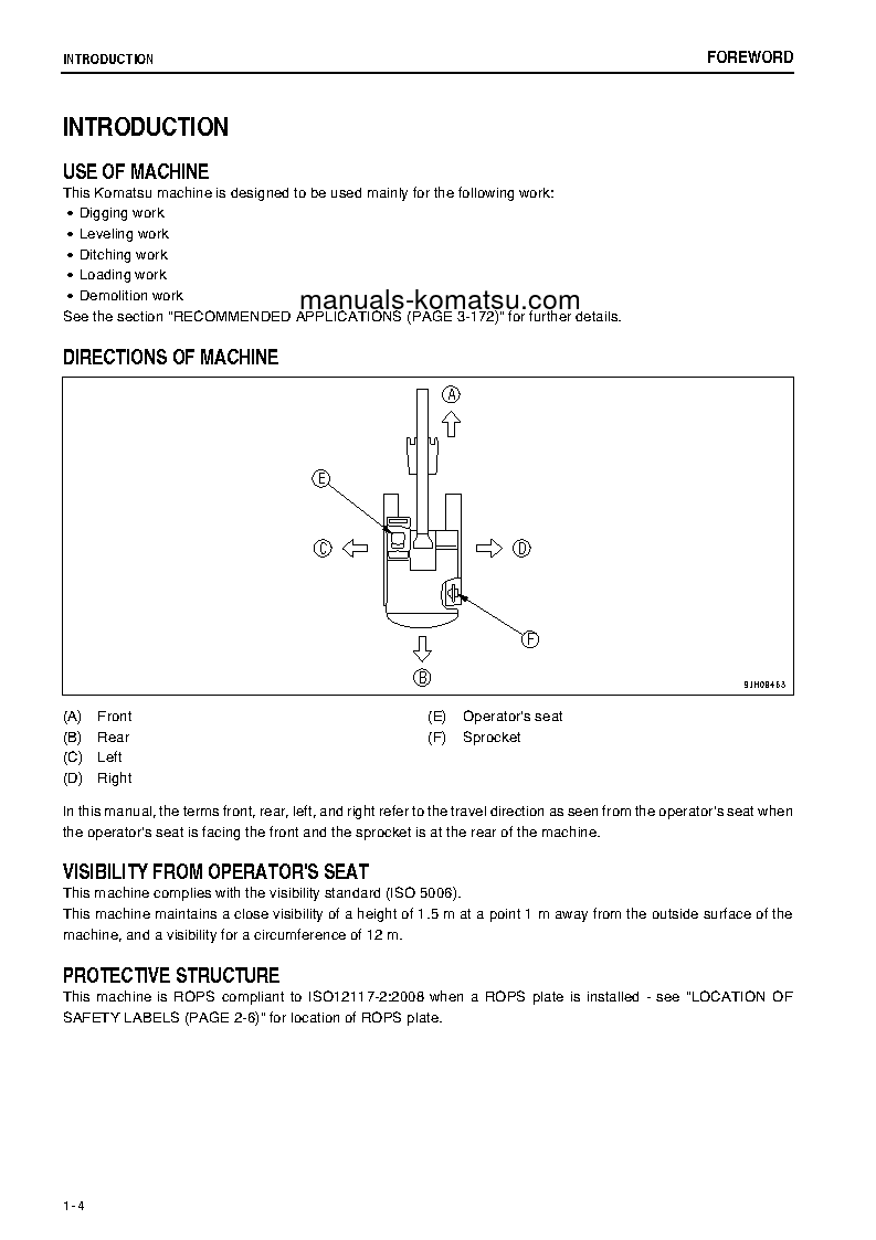 Protected: PC138USLC-8(JPN) S/N 26284-26415 Operation manual (English)
