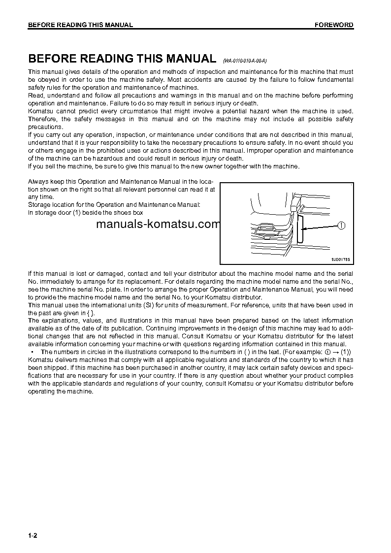Protected: WA380-7(JPN) S/N 10001-UP Operation manual (English)