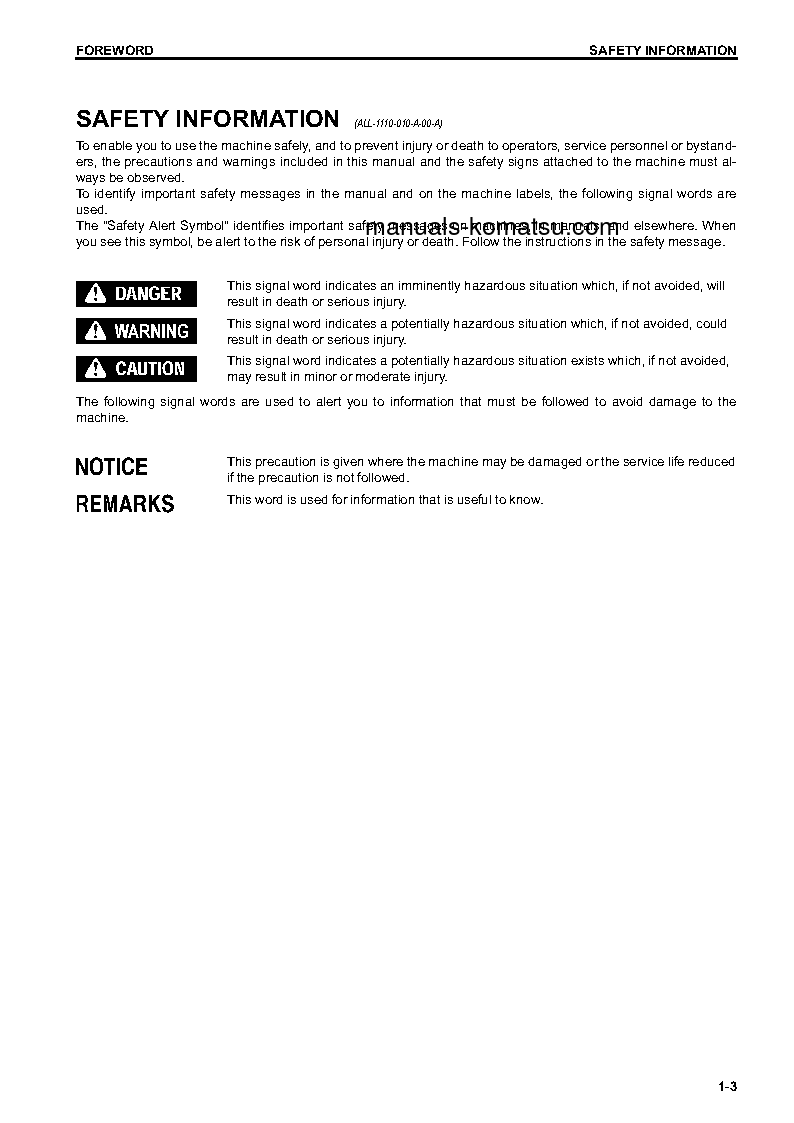 Protected: WA380-7(JPN) S/N 10001-UP Operation manual (English)