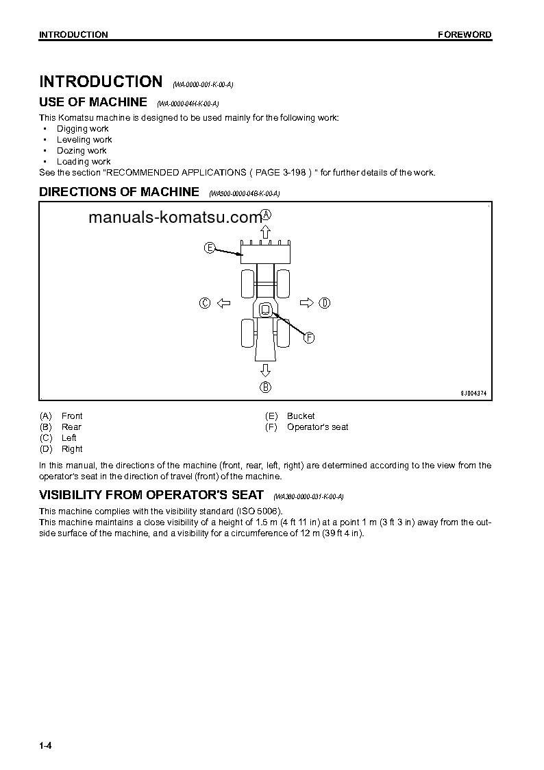 Protected: WA380-7(JPN) S/N 10001-UP Operation manual (English)