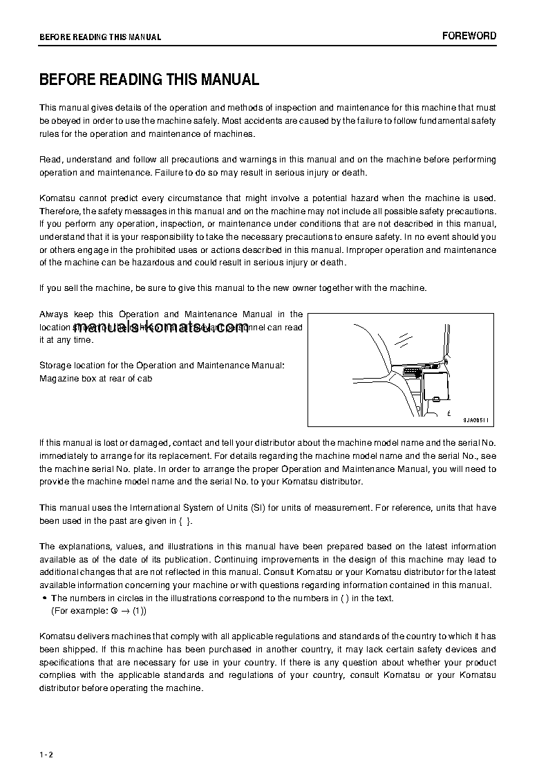 Protected: PC138USLC-8(JPN) S/N 26659-UP Operation manual (English)