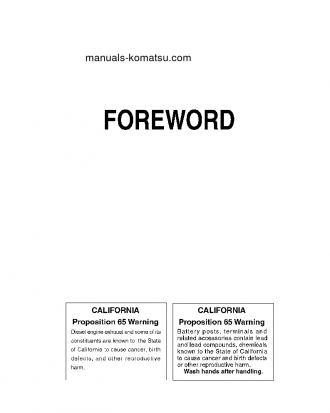 PC18MR-3(JPN) S/N 21114-22000 Operation manual (English)