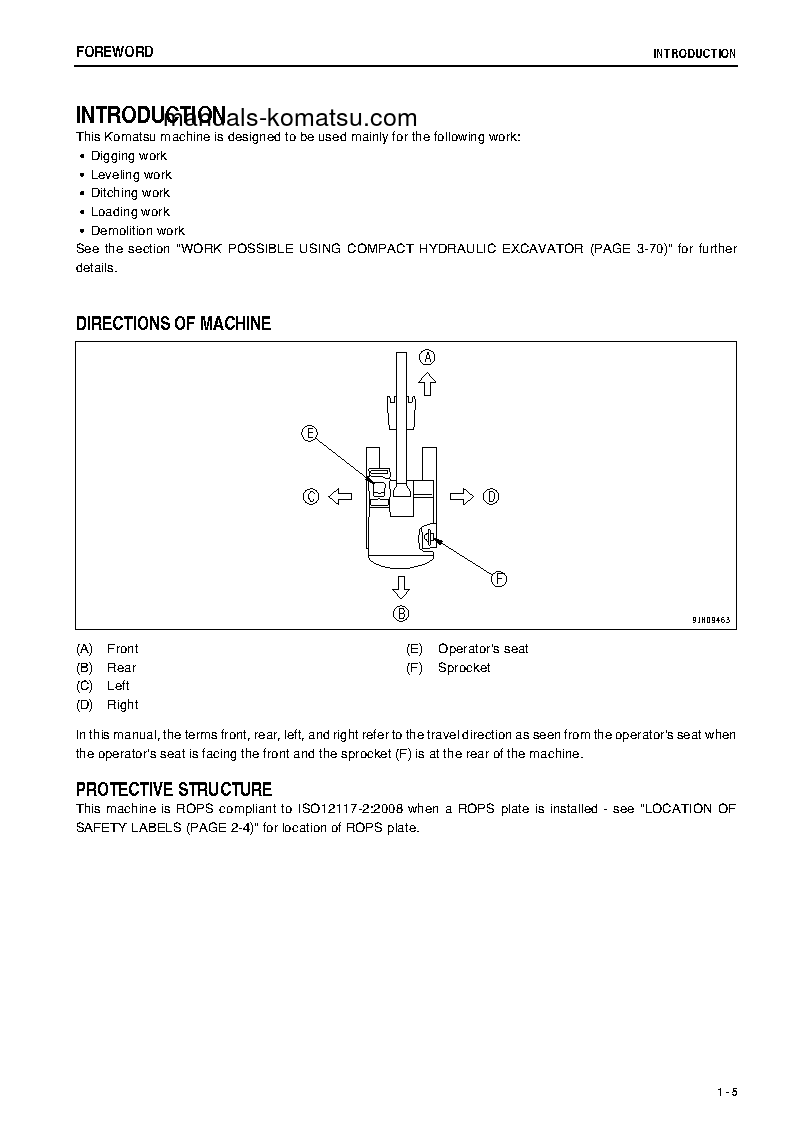 Protected: PC18MR-3(JPN) S/N 21114-22000 Operation manual (English)