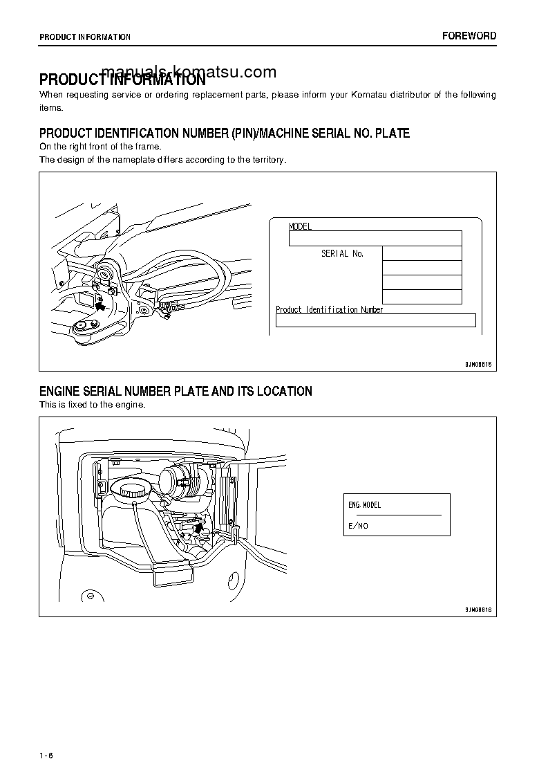 Protected: PC18MR-3(JPN) S/N 21114-22000 Operation manual (English)