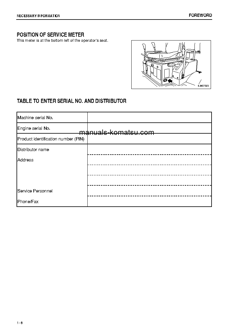 Protected: WA50-6(JPN) S/N 61466-63074 Operation manual (English)