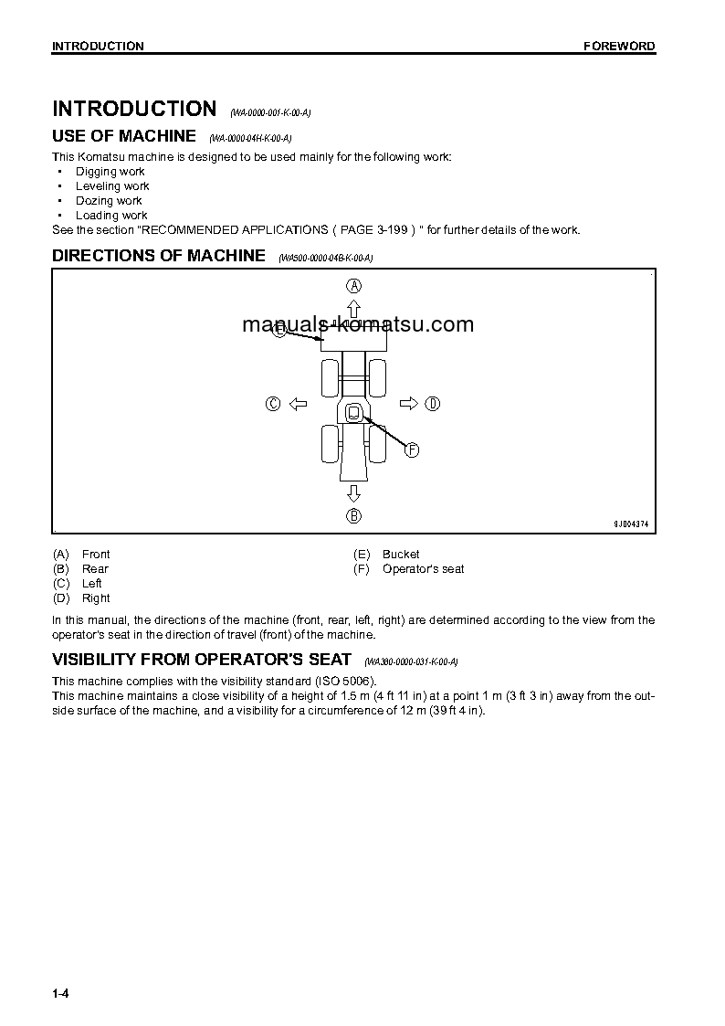 Protected: WA470-7(JPN) S/N 10001-UP Operation manual (English)