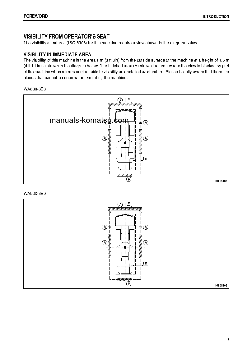 Protected: WA800-3(JPN)-E0 S/N 70063-70074 Operation manual (English)