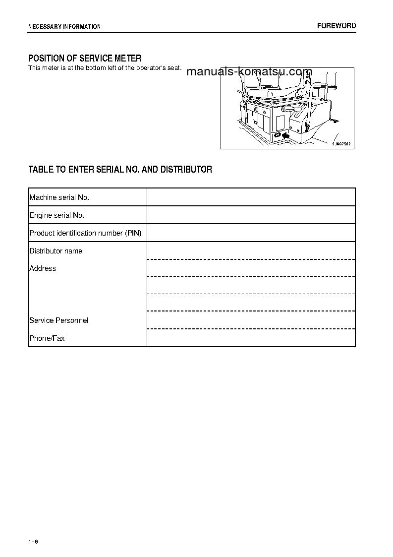 Protected: WA50-6(JPN) S/N 63075-UP Operation manual (English)