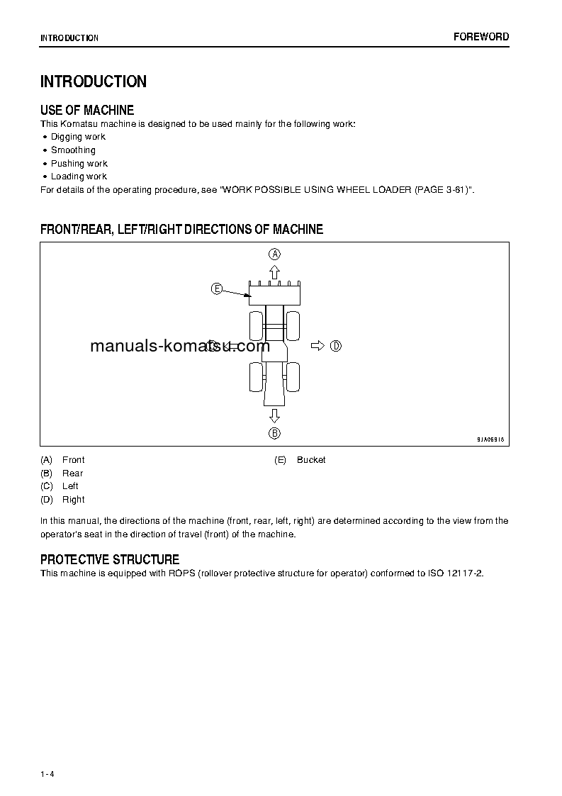 Protected: WA50-6(JPN) S/N 63075-66835 Operation manual (English)