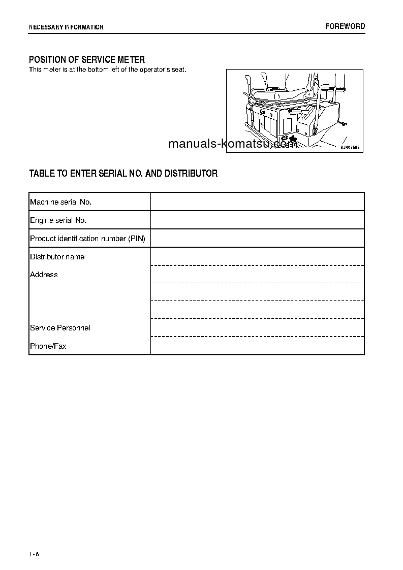 Protected: WA50-6(JPN) S/N 63075-66835 Operation manual (English)