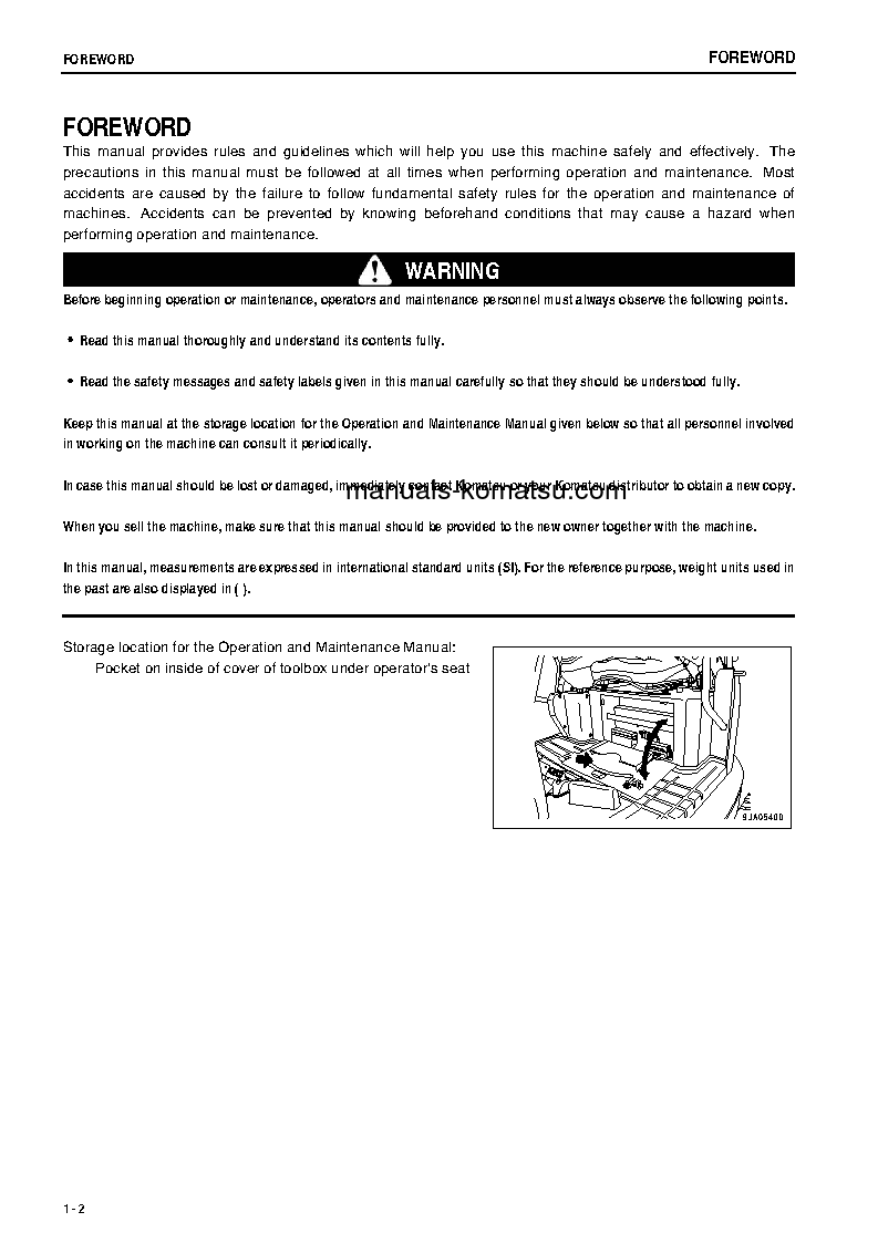 Protected: PC20MR-3(JPN)-FOR CANOPY S/N 22001-23000 Operation manual (English)