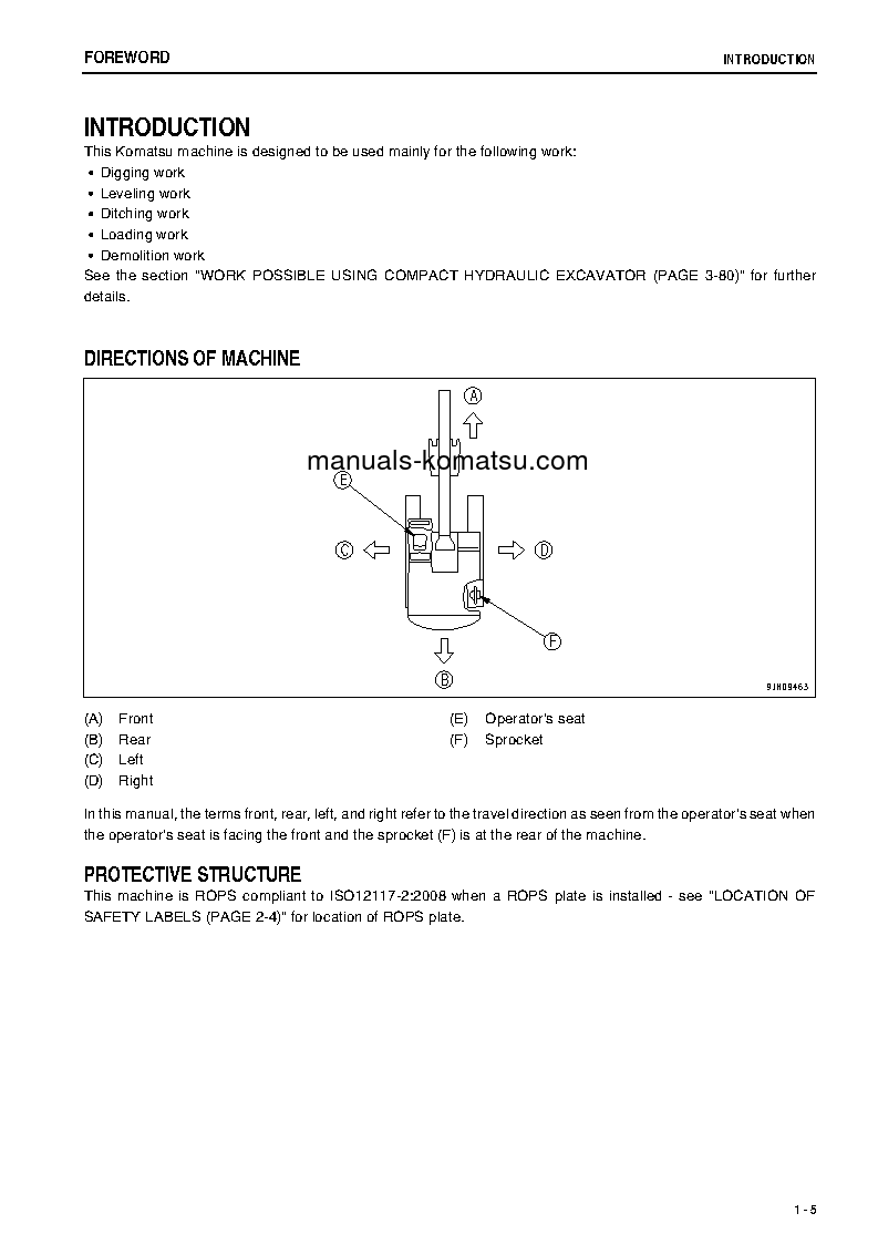 Protected: PC35MR-3(JPN)-FOR N. AMERICA, CANOPY SPEC. S/N 20001-20400 Operation manual (English)