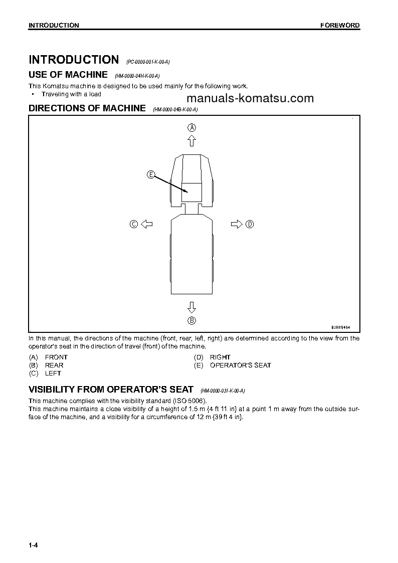 Protected: HM300-3(JPN) S/N 3376-3745 Operation manual (English)