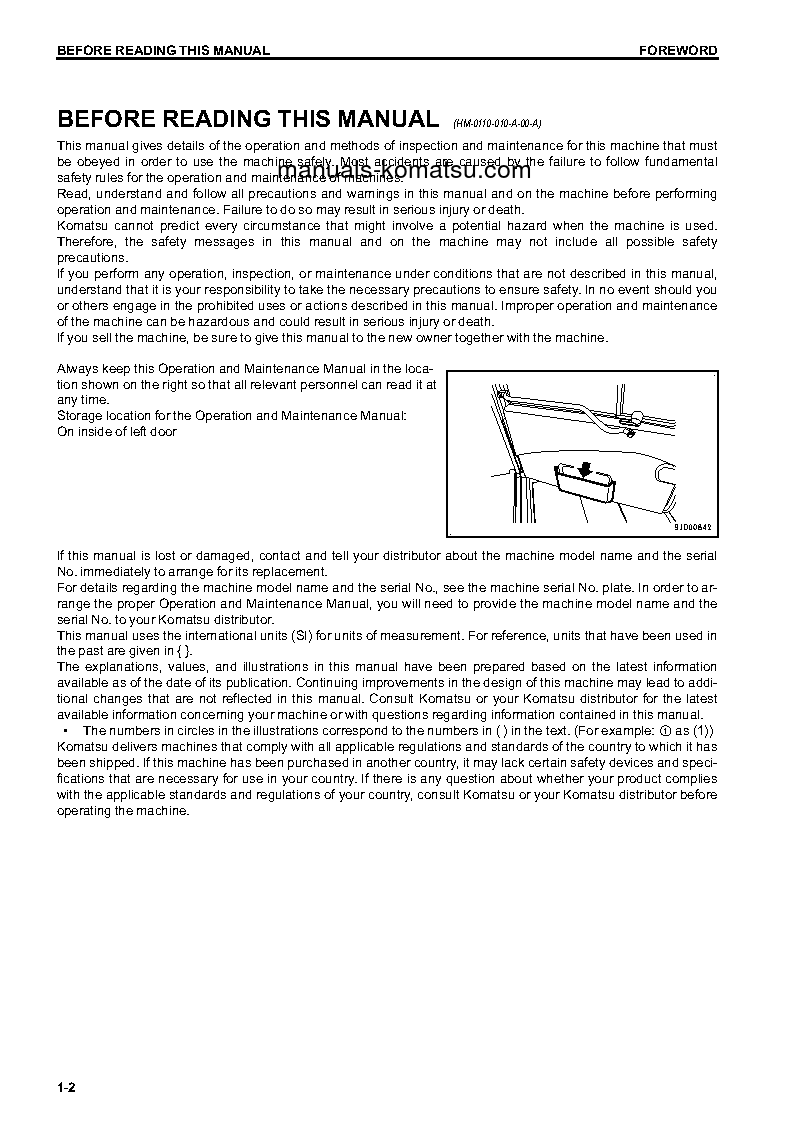 Protected: HM400-3(JPN) S/N 3375-3929 Operation manual (English)