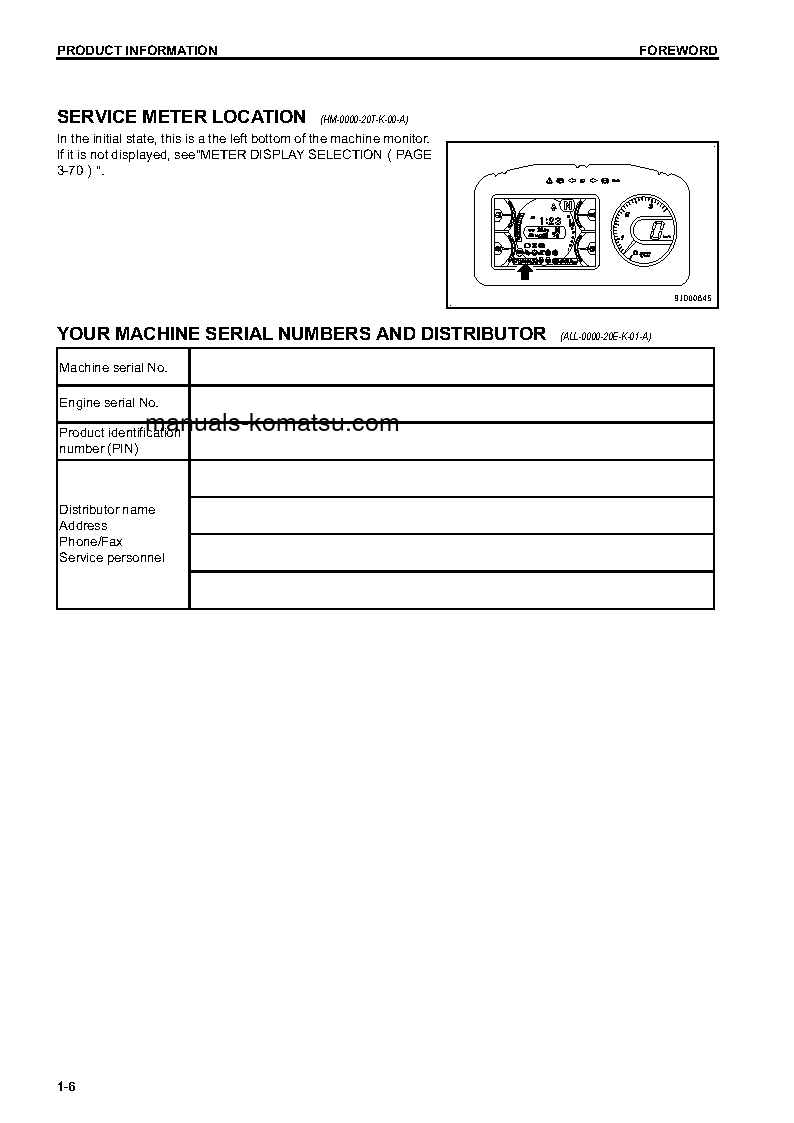 Protected: HM400-3(JPN) S/N 3375-3929 Operation manual (English)