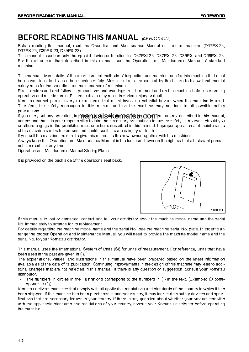 Protected: D39PXI-23(JPN) S/N 90404-UP Operation manual (English)