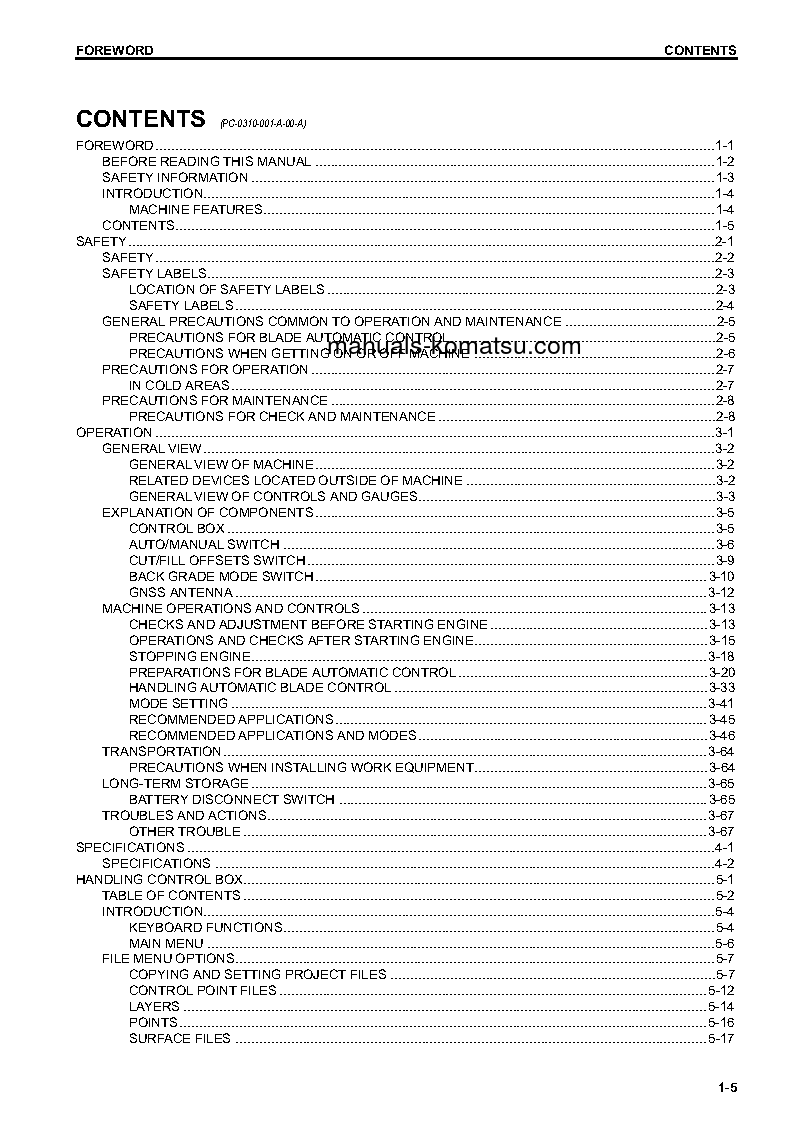 Protected: D39PXI-23(JPN) S/N 90404-UP Operation manual (English)