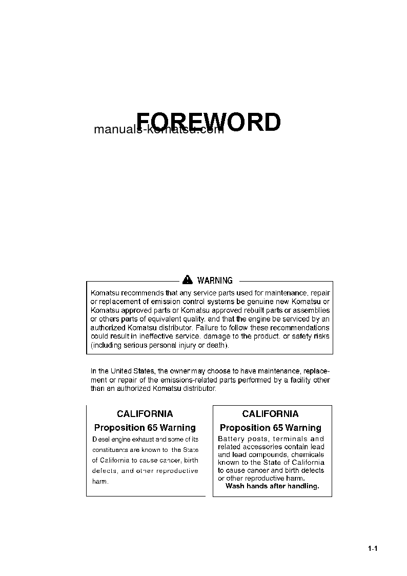 Protected: D65PX-18(JPN) S/N 90001-90165 Operation manual (English)