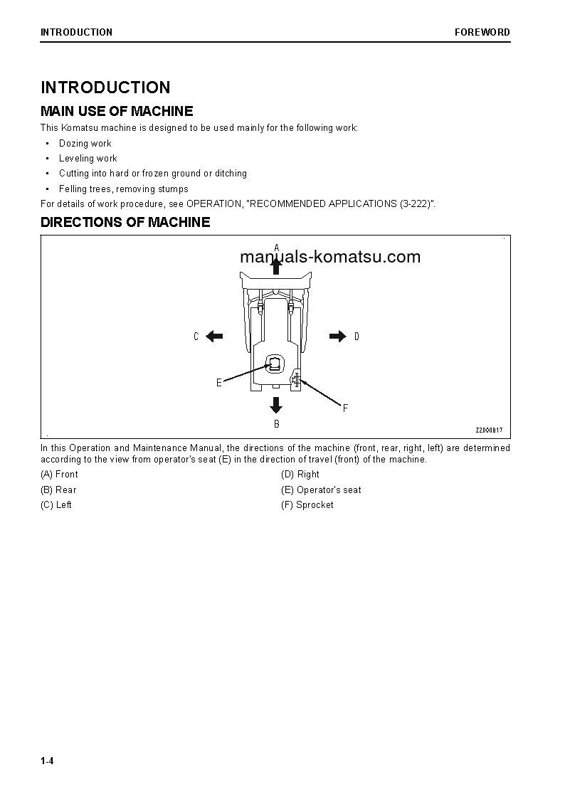 Protected: D65PX-18(JPN) S/N 90001-90165 Operation manual (English)