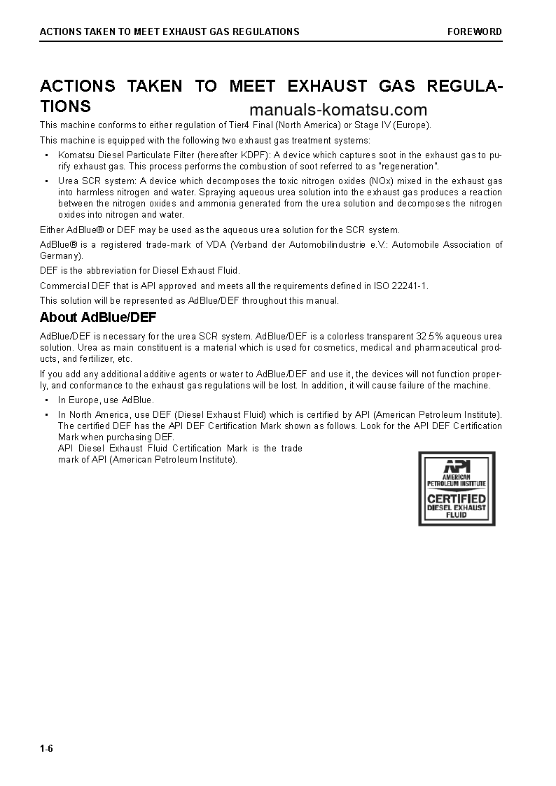 Protected: D65PX-18(JPN) S/N 90001-90165 Operation manual (English)