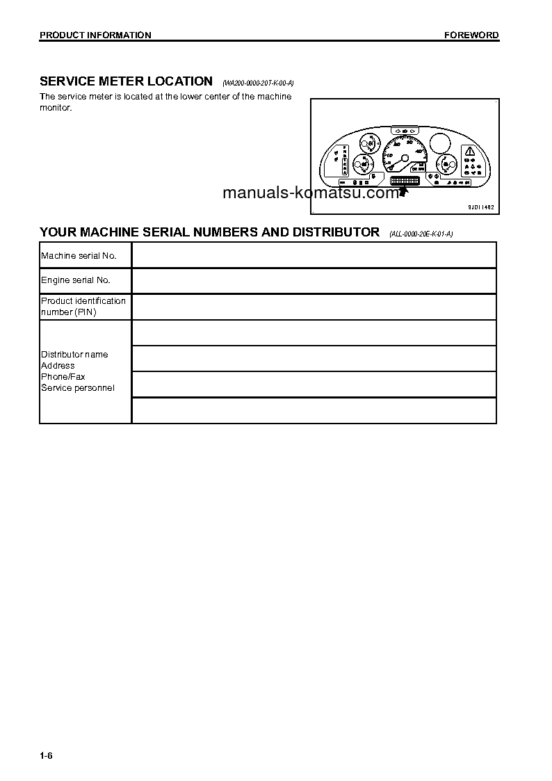 Protected: WA200-7(JPN) S/N 80001-UP Operation manual (English)