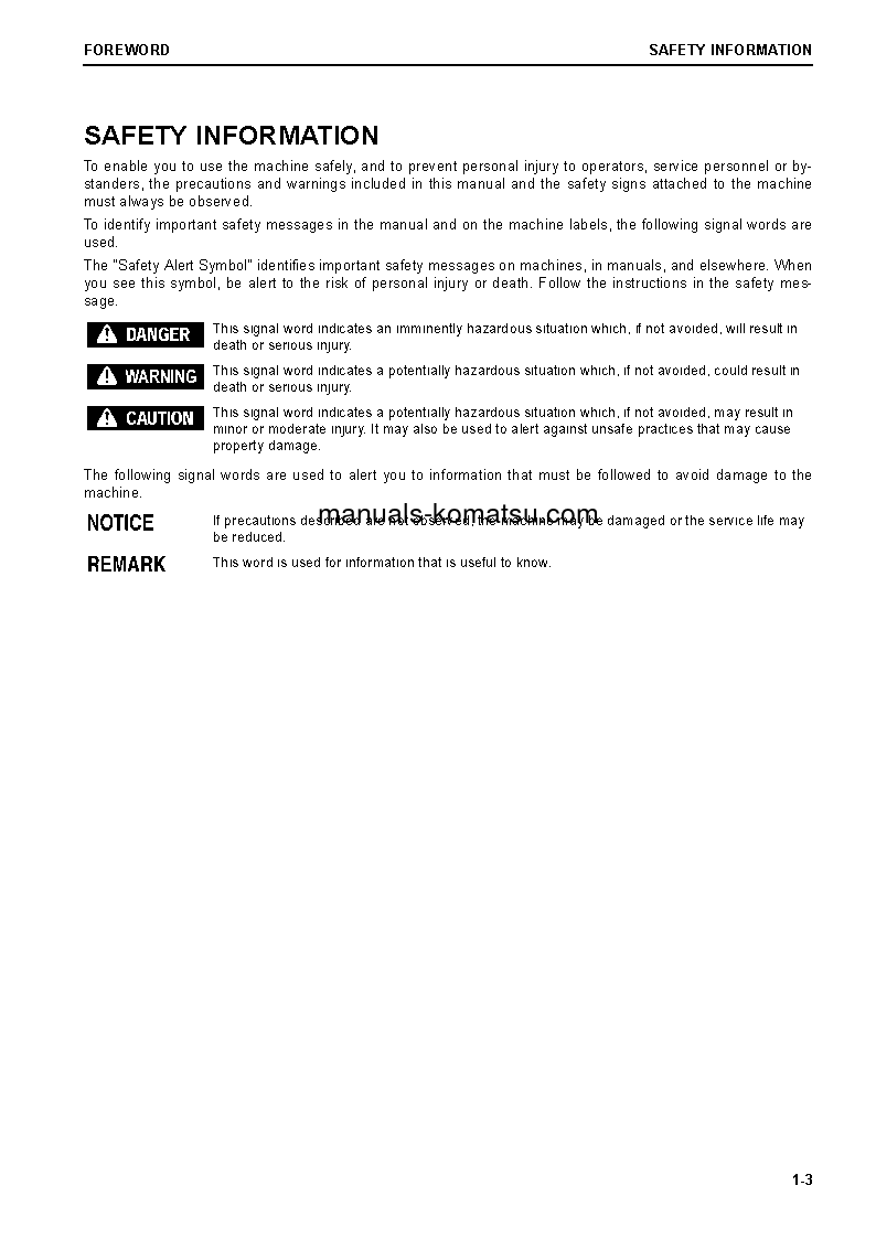 Protected: D155AX-8(JPN) S/N 100001-100069 Operation manual (English)