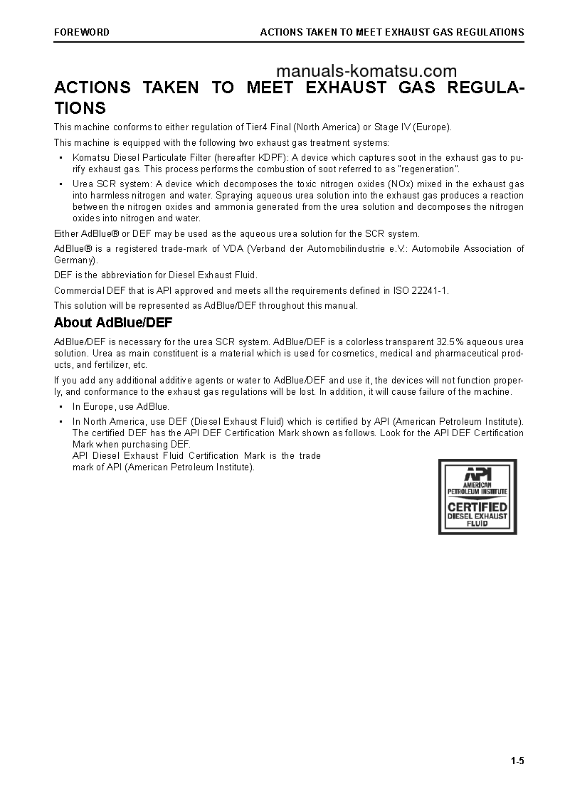 Protected: HM300-5(JPN) S/N 10001-10191 Operation manual (English)