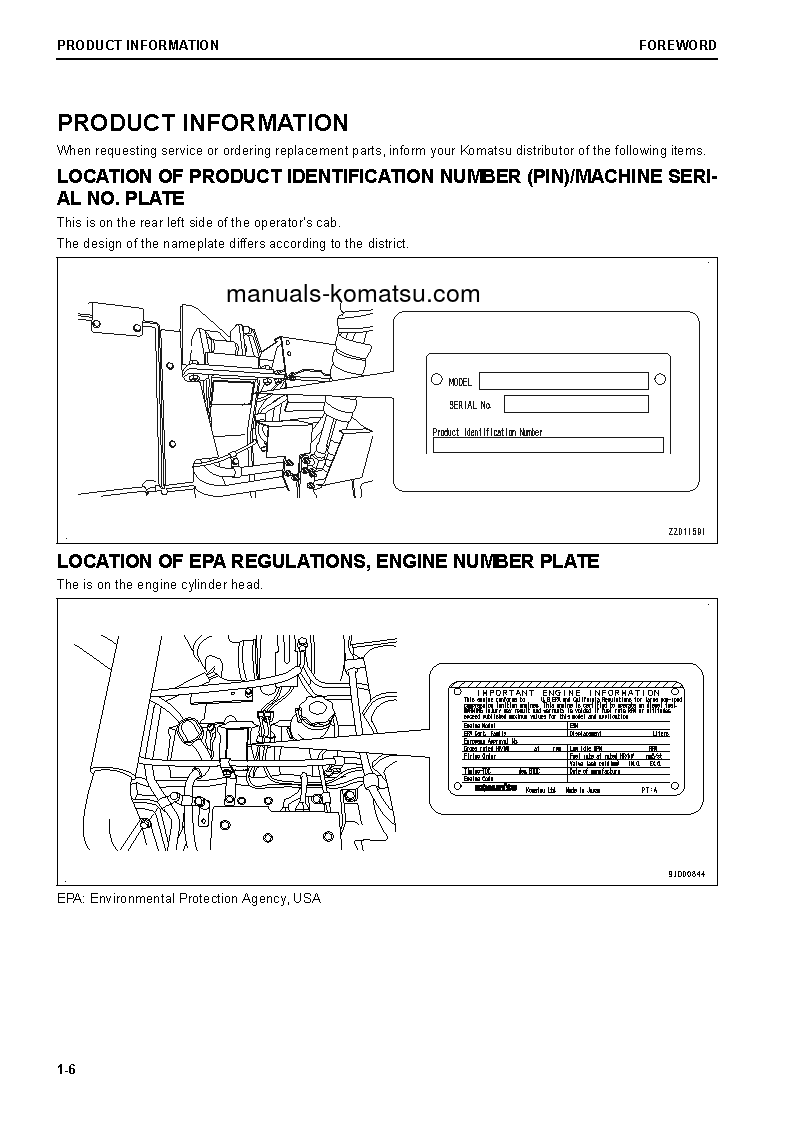 Protected: HM300-5(JPN) S/N 10001-10191 Operation manual (English)
