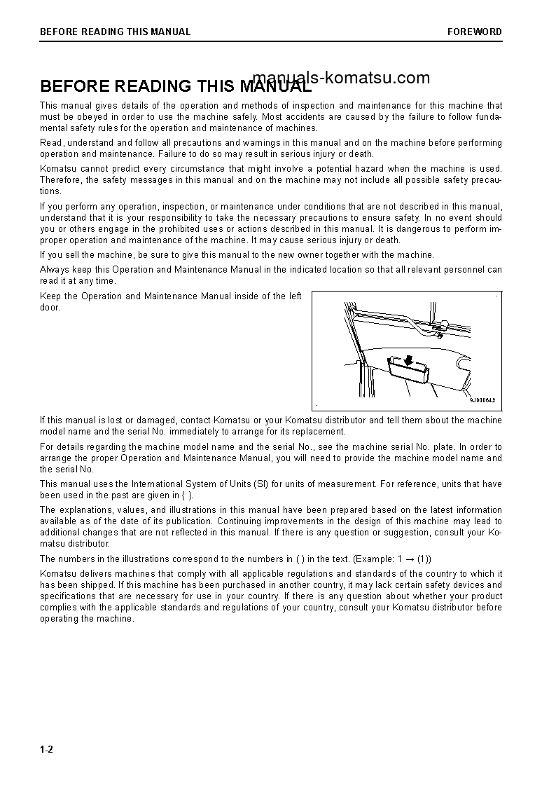 Protected: HM400-5(JPN) S/N 10001-10154 Operation manual (English)