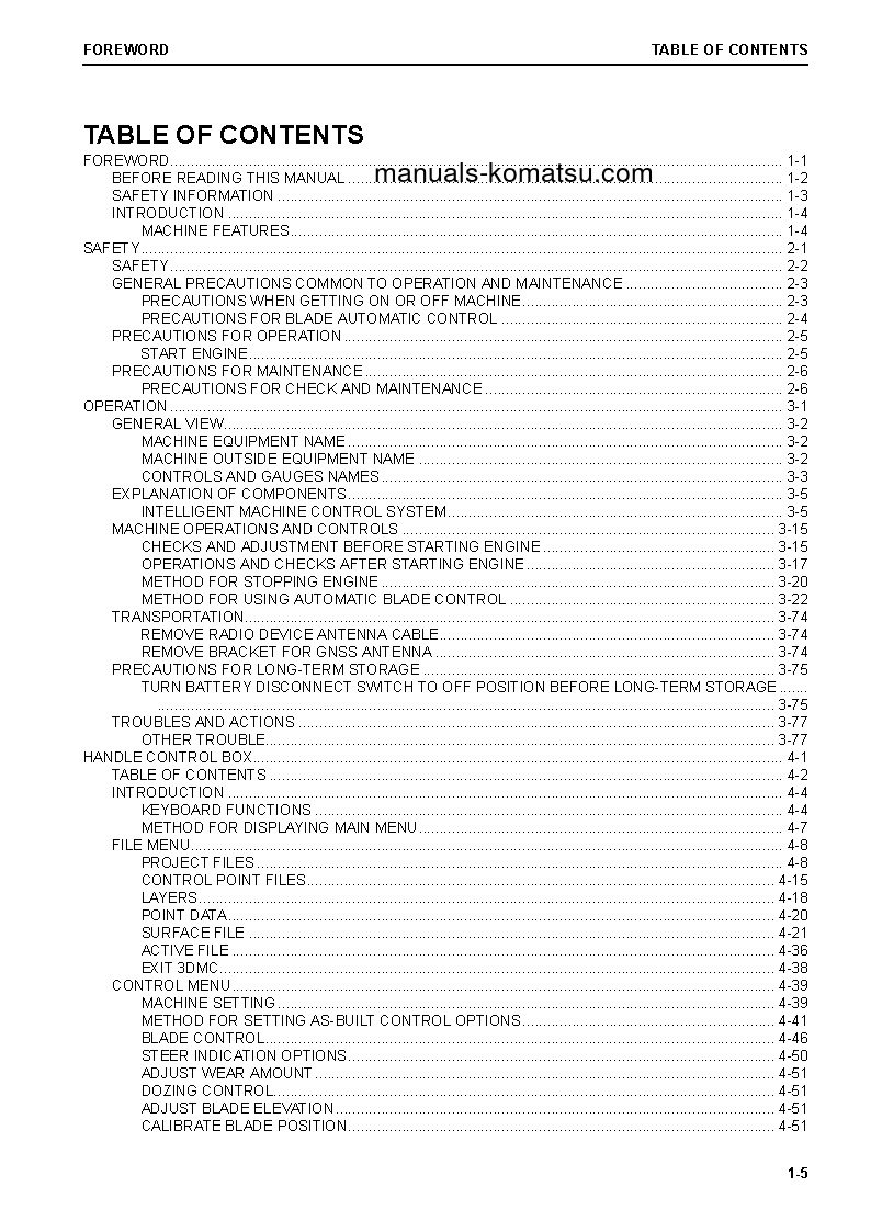 Protected: D155AXI-8(JPN) S/N 100040-UP Operation manual (English)