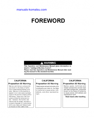 D155AXI-8(JPN) S/N 100040-100266 Operation manual (English)