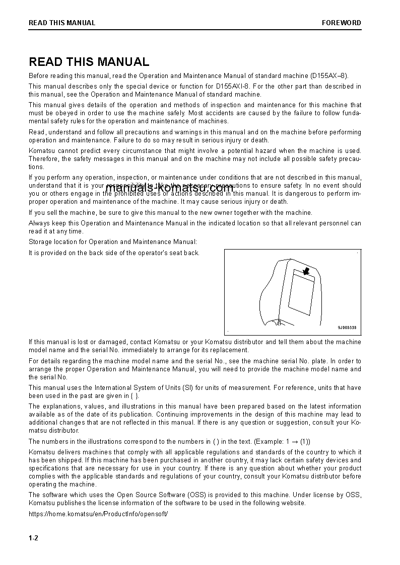 Protected: D155AXI-8(JPN) S/N 100040-100266 Operation manual (English)