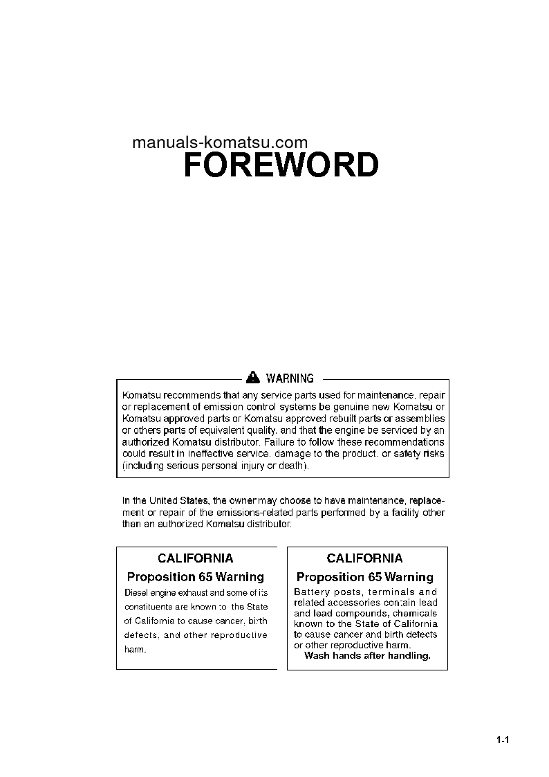 Protected: HM400-5(JPN) S/N 10155-10237 Operation manual (English)