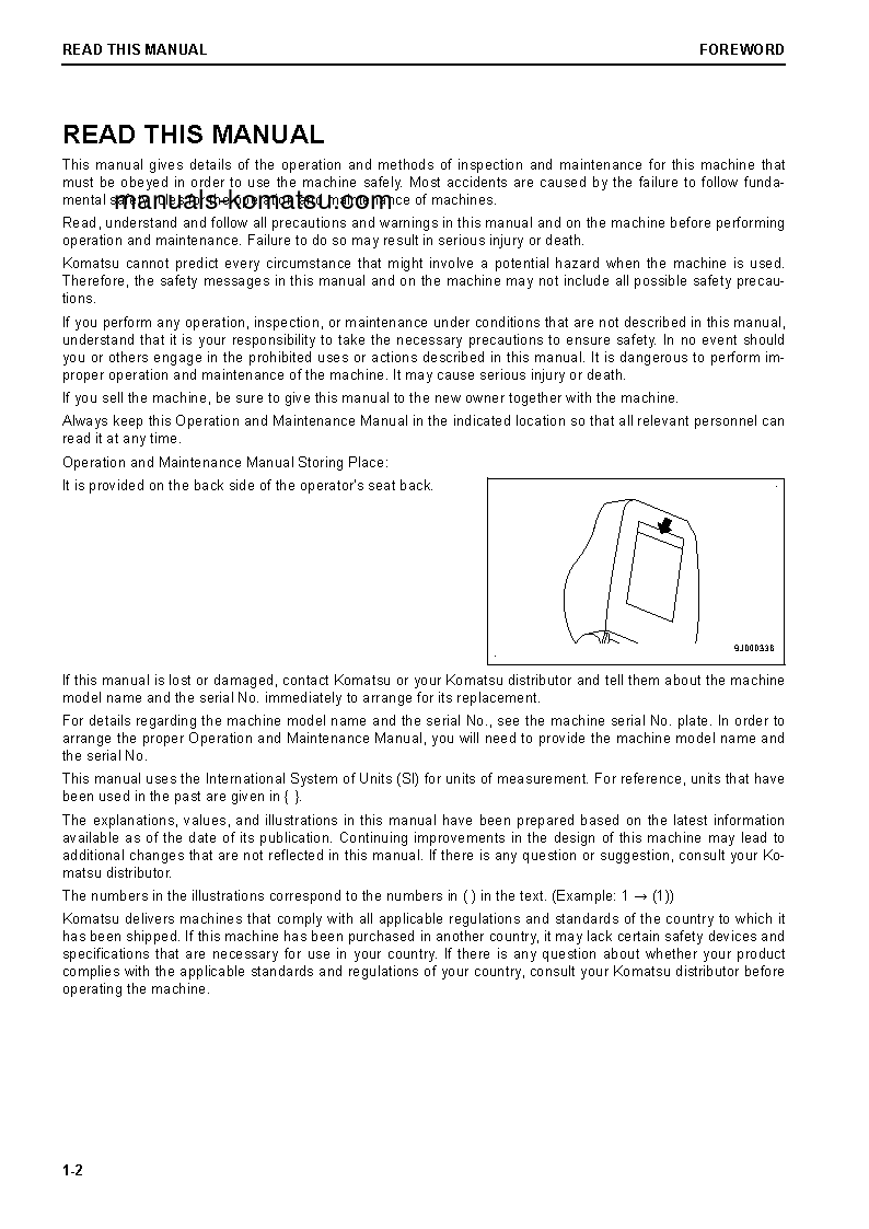 Protected: D65PX-18(JPN) S/N 90166-90842 Operation manual (English)