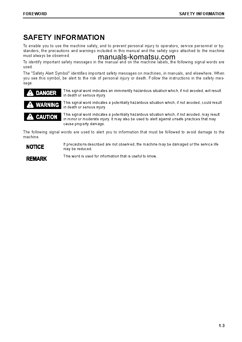 Protected: WA470-8(JPN) S/N 100010-UP Operation manual (English)