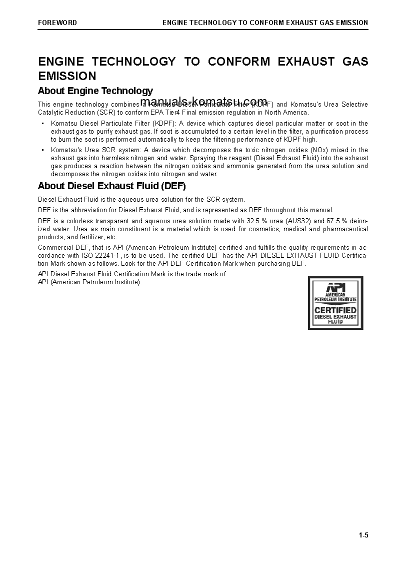 Protected: WA470-8(JPN) S/N 100010-UP Operation manual (English)