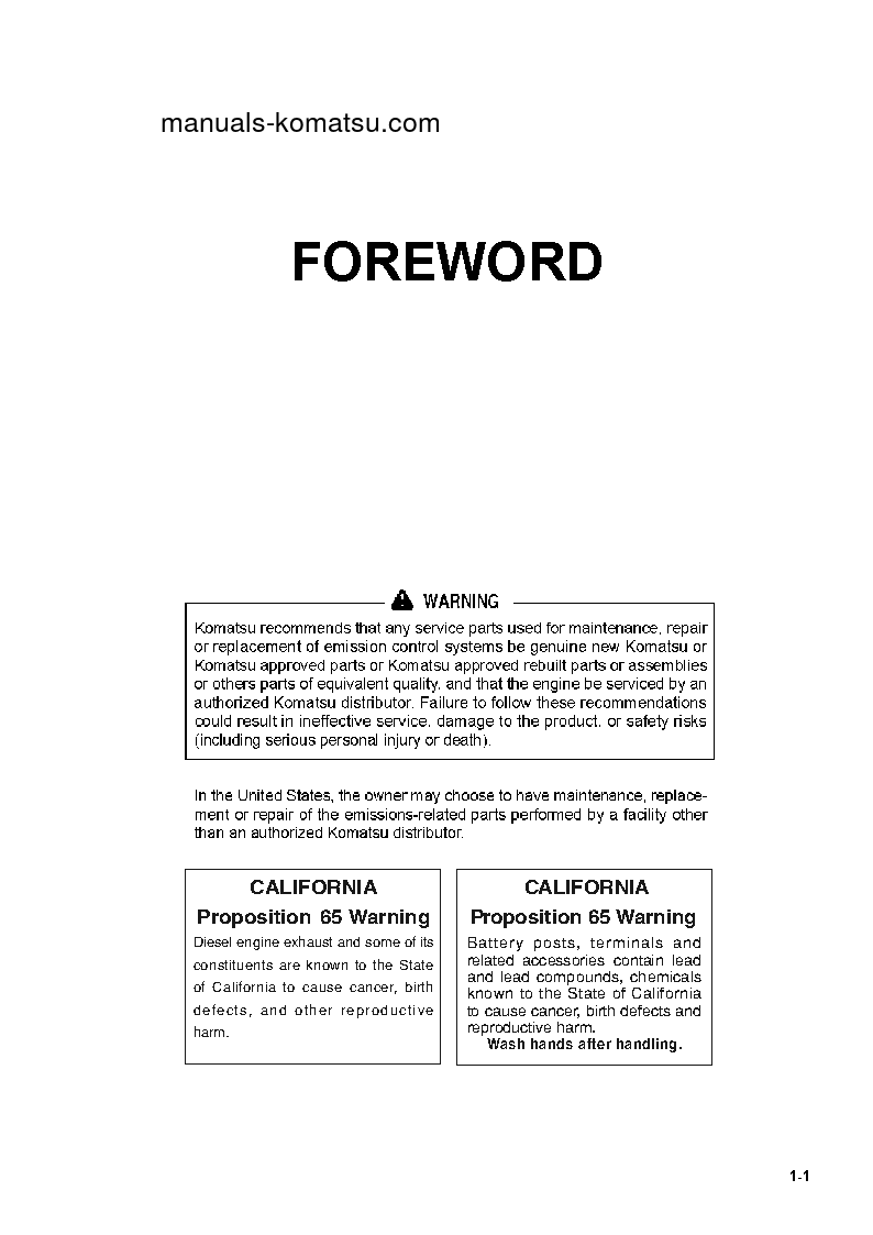 Protected: WA470-8(JPN) S/N 100010-100301 Operation manual (English)