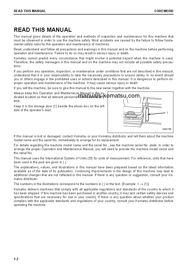 Protected: WA470-8(JPN) S/N 100010-100301 Operation manual (English)