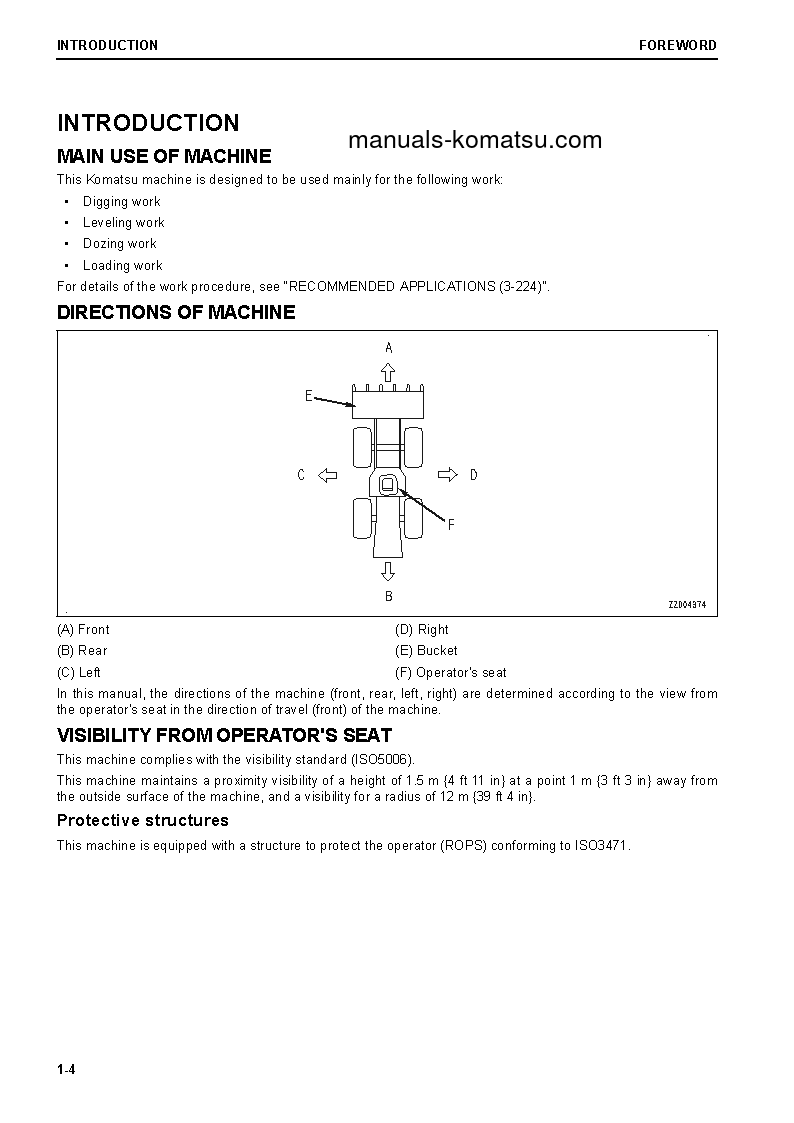 Protected: WA470-8(JPN) S/N 100010-100301 Operation manual (English)