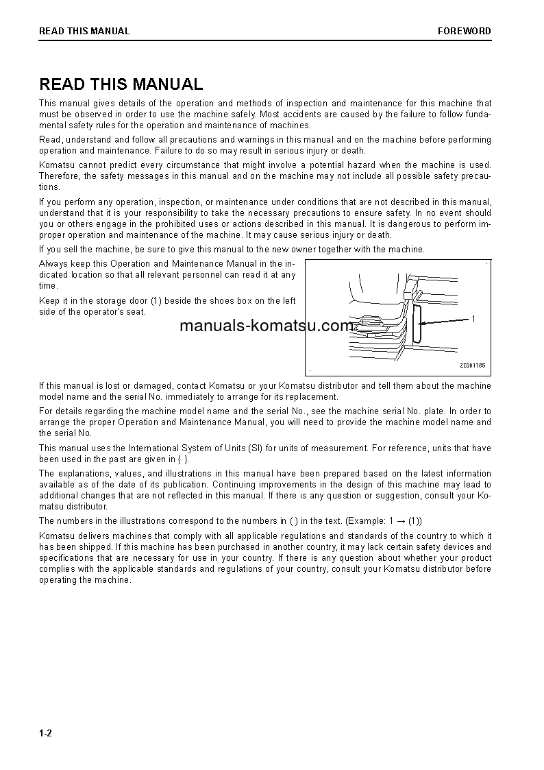 Protected: WA380-8(JPN) S/N 15001-15454 Operation manual (English)